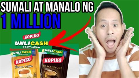 kopiko promo 2023|PAANO SUMALI AT MANALO SA KOPIKO EVERYDAY .